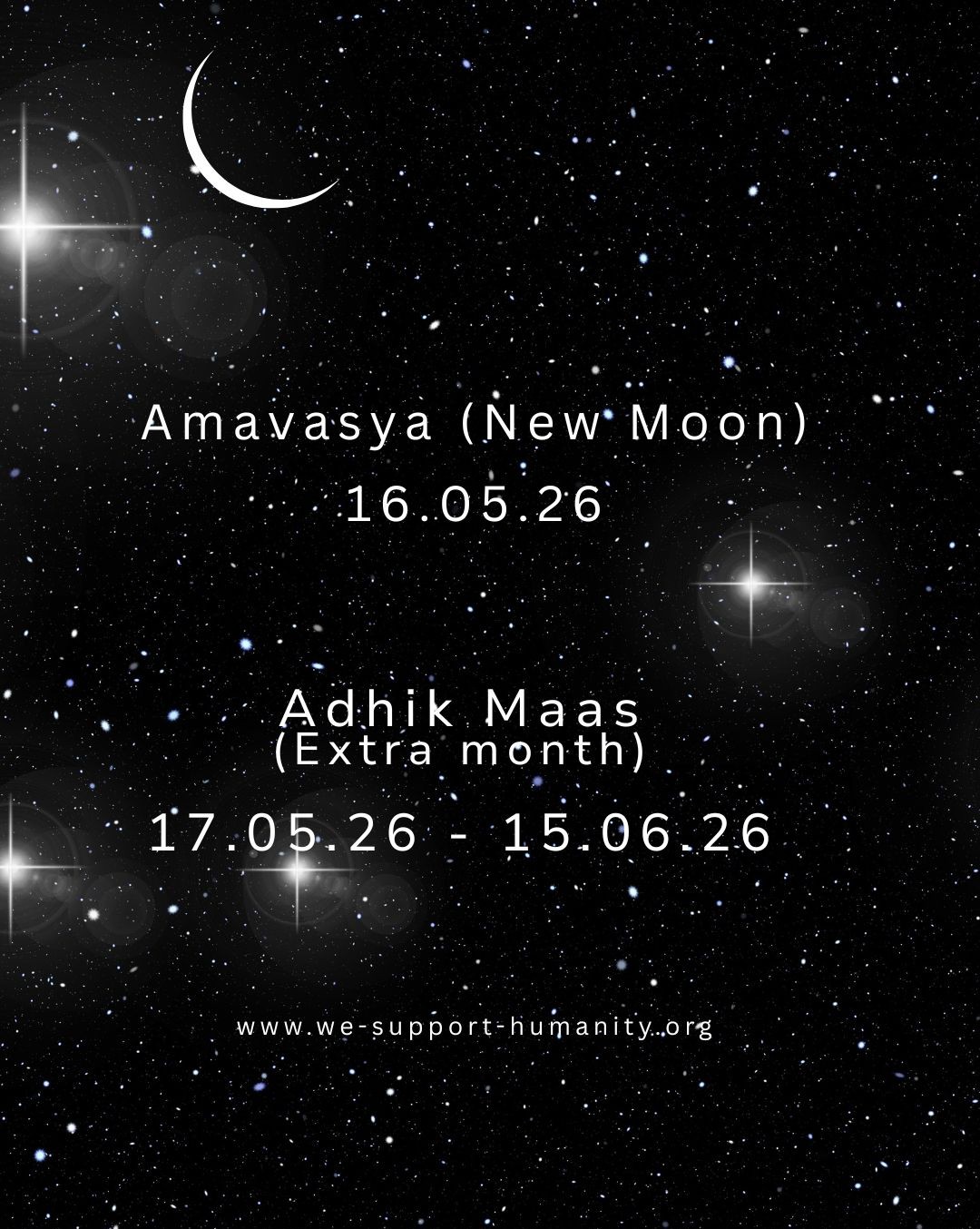 Amavasya pray, the pray for ancestors.